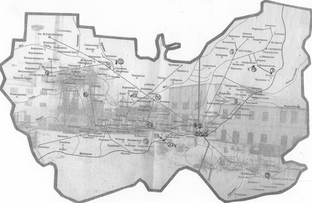 Решетиха карта нижегородская область